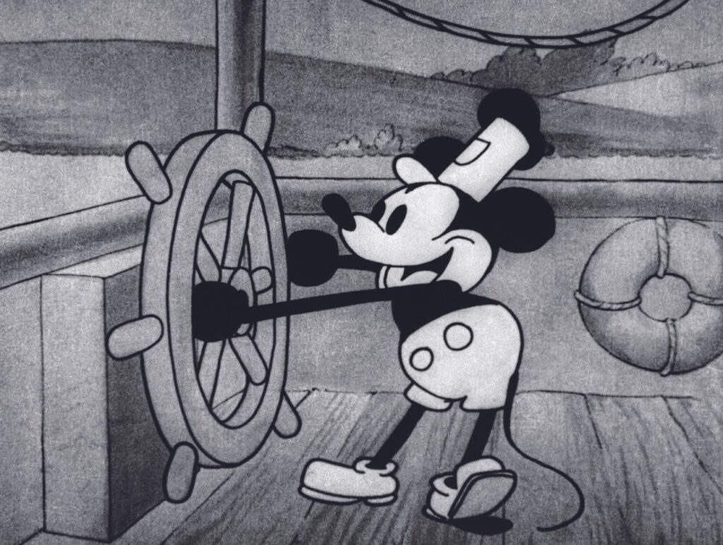 Die Mickey Mouse feiert Jubiläum.