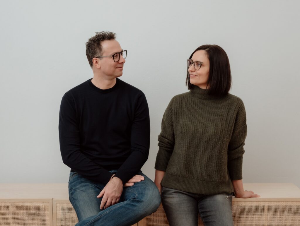 Die Looops-Gründer:innen Julia Schliefsteiner und Markus Niederfriniger