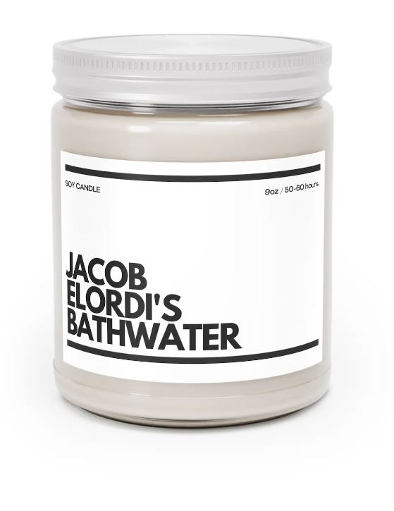 Jacob Elordis Bath Water Duftkerze von LuxCandleCorner