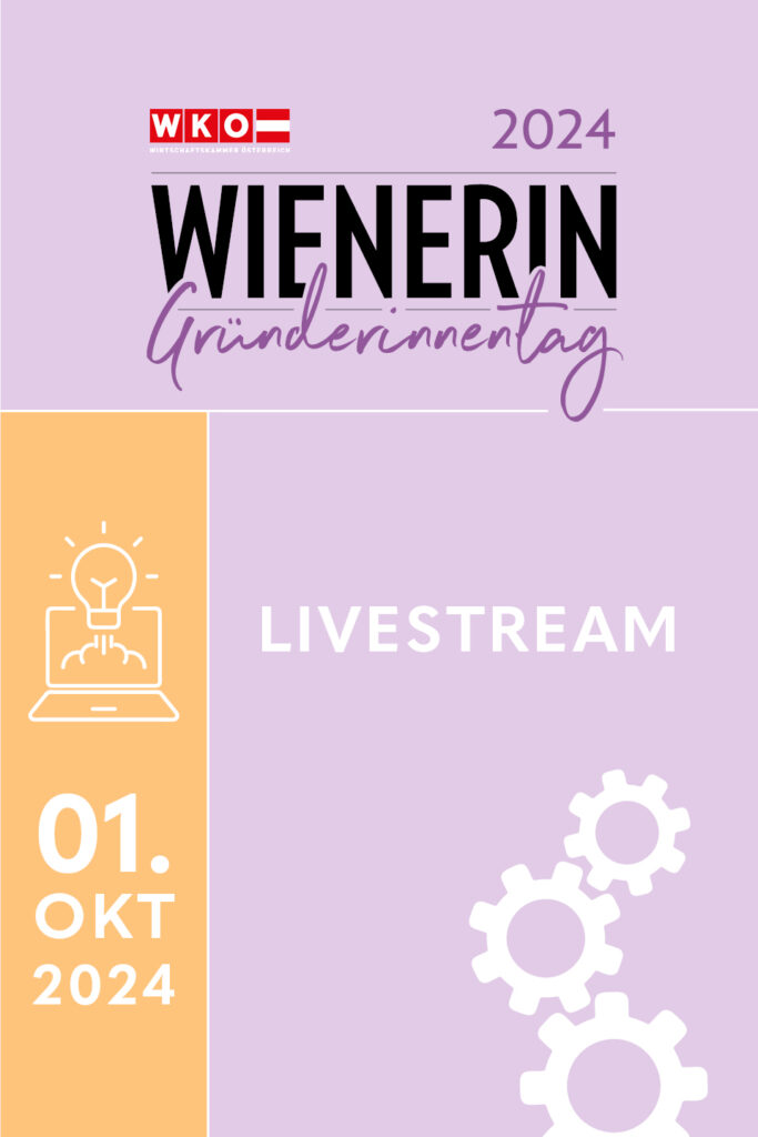 Der WIENERIN Gründerinnentag 2024 im Livestream