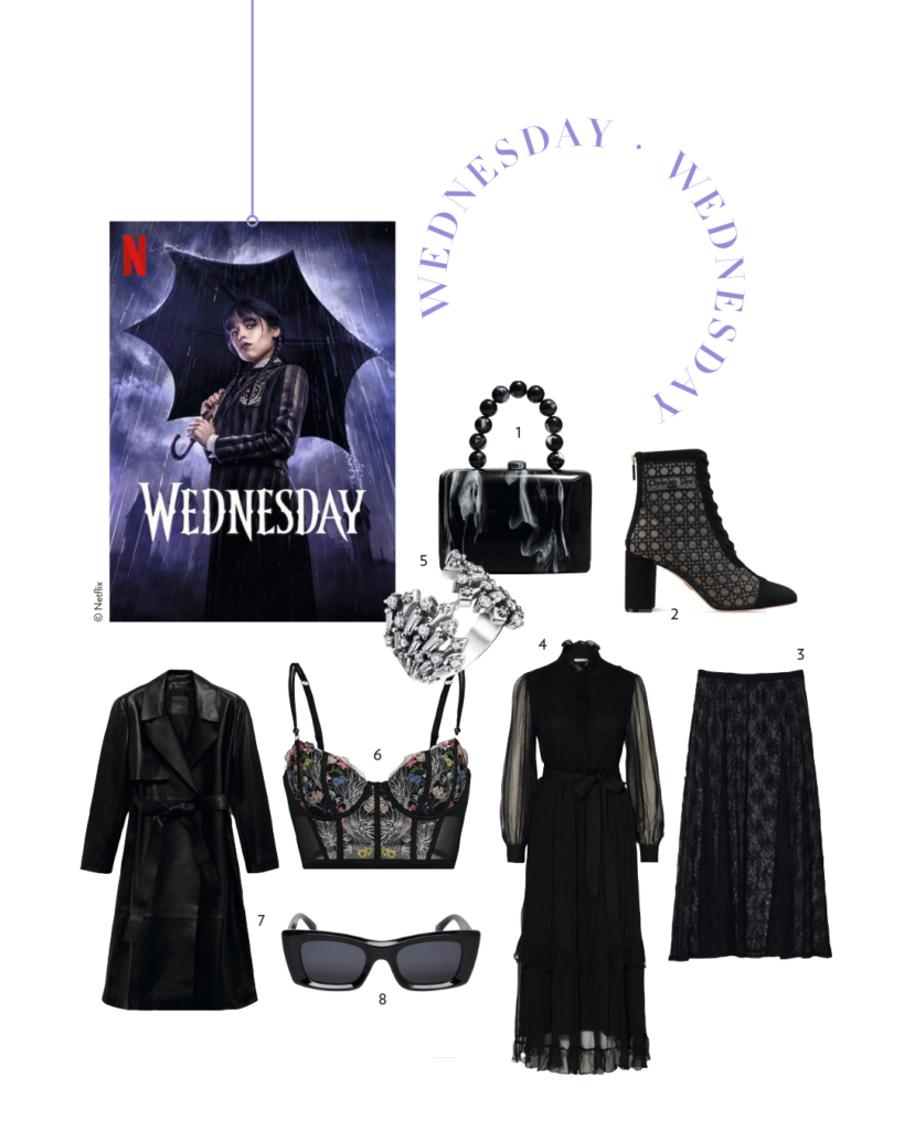 Wednesday Serie Outfit Idee