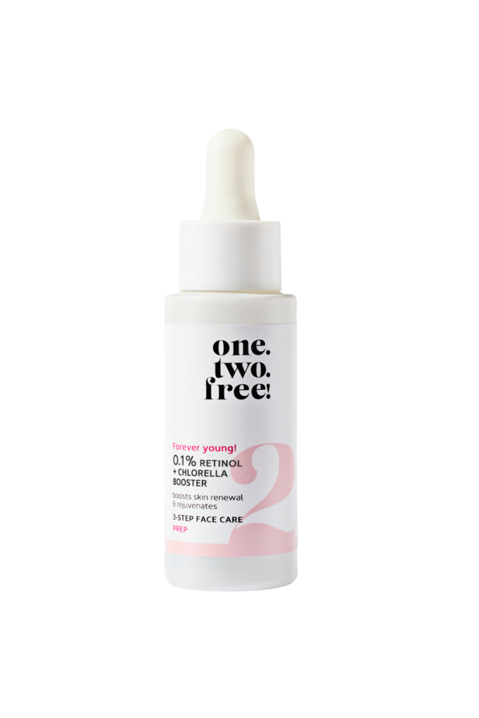 Retinol und Chlorella Booster Serum von one.two.free, bei Douglas um € 29,99