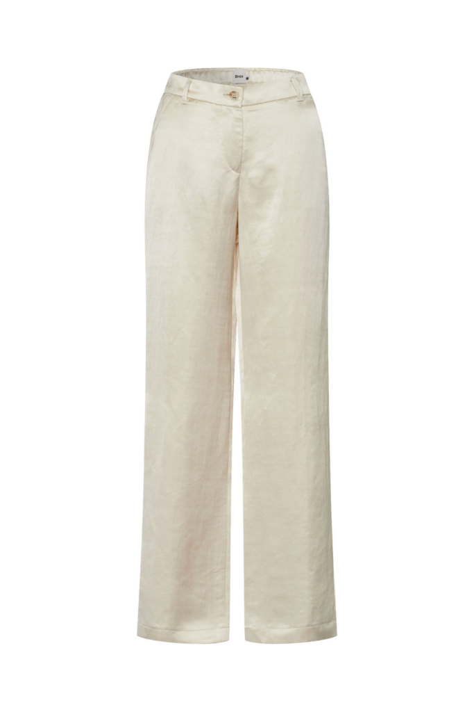 Classic. Palazzohose Maine in Creme von Brax, um € 119,95