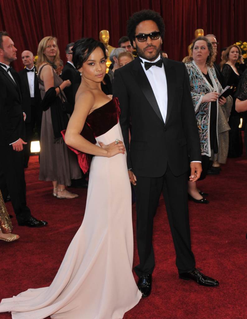 Coolness vererbt: Zoë Kravitz und ihr Vater Lenny Kravitz – zwei Generationen mit Rockstar-Status. © Shutterstock