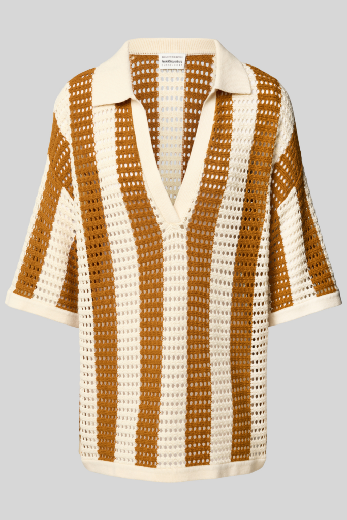 Strickpoloshirt von P&C curated by Anna Schürrle, € 49,99