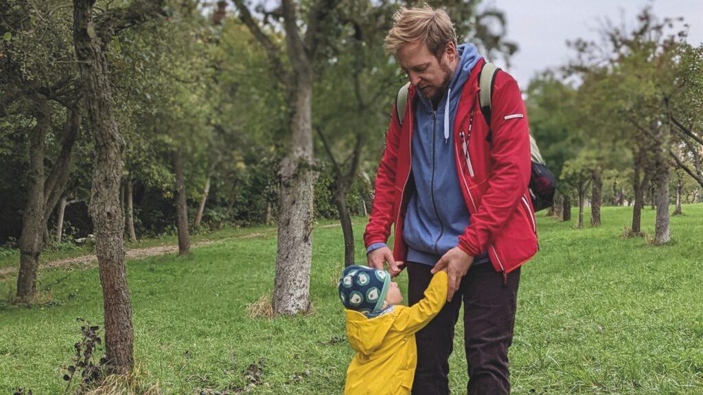 Zweifacher Vater Gregor Schamschula