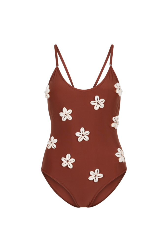 Beachwear Trend 2025: Blumen. Badeanzug von Love Stories, bei Steffl um € 200,-
