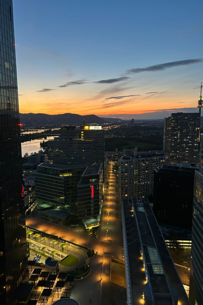 Sonnenuntergänge Wien