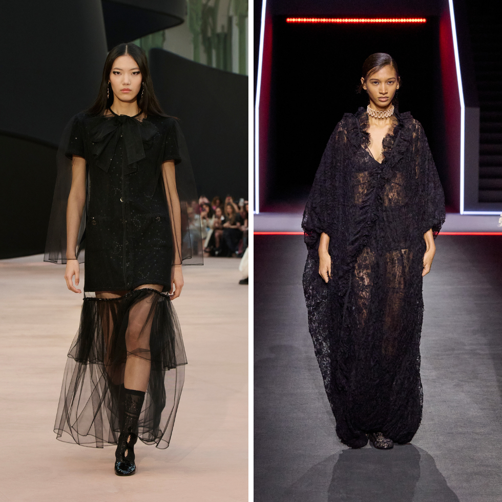 Looks Dark Boho von Chanel, Dior