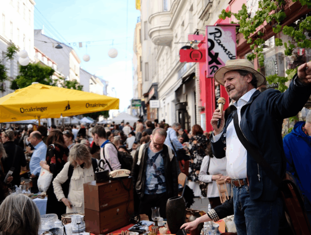 Flaniermarkt Neubaugasse