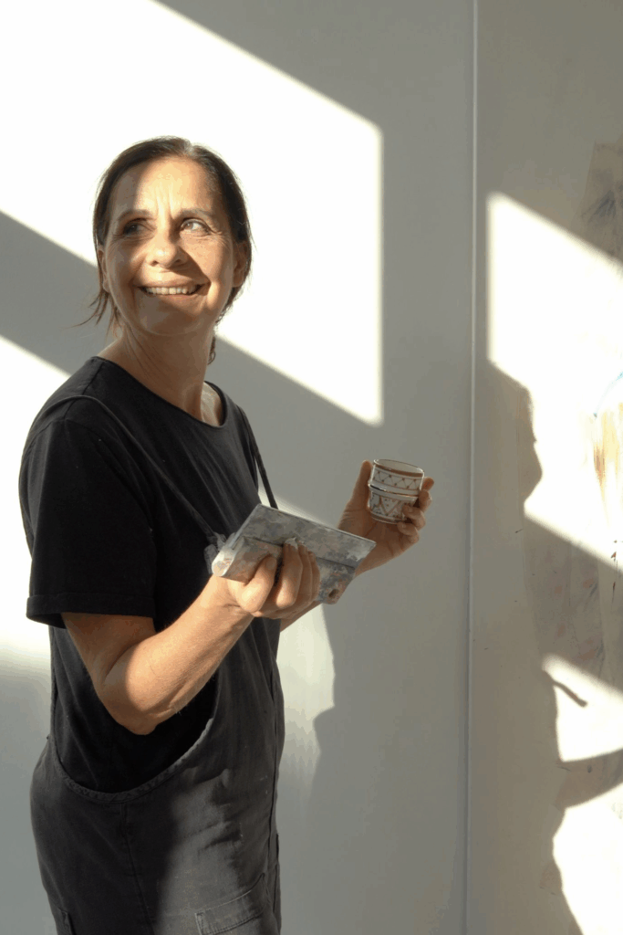 Andrea Wiegele in Action