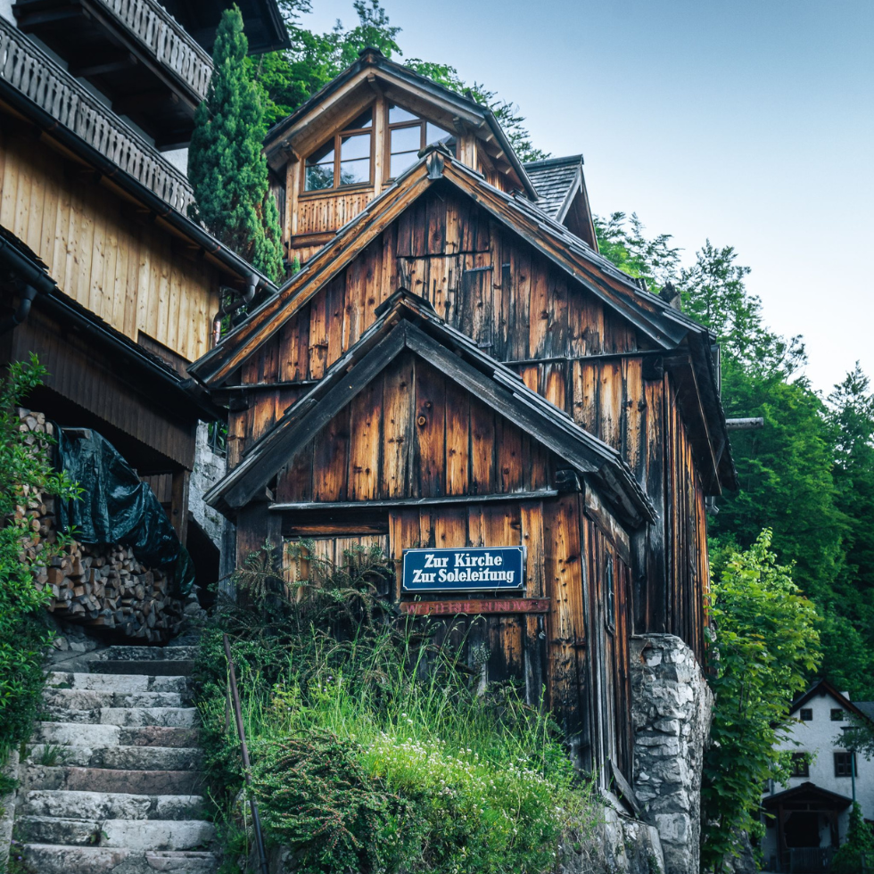 Häuser und Gassen in Hallstatt