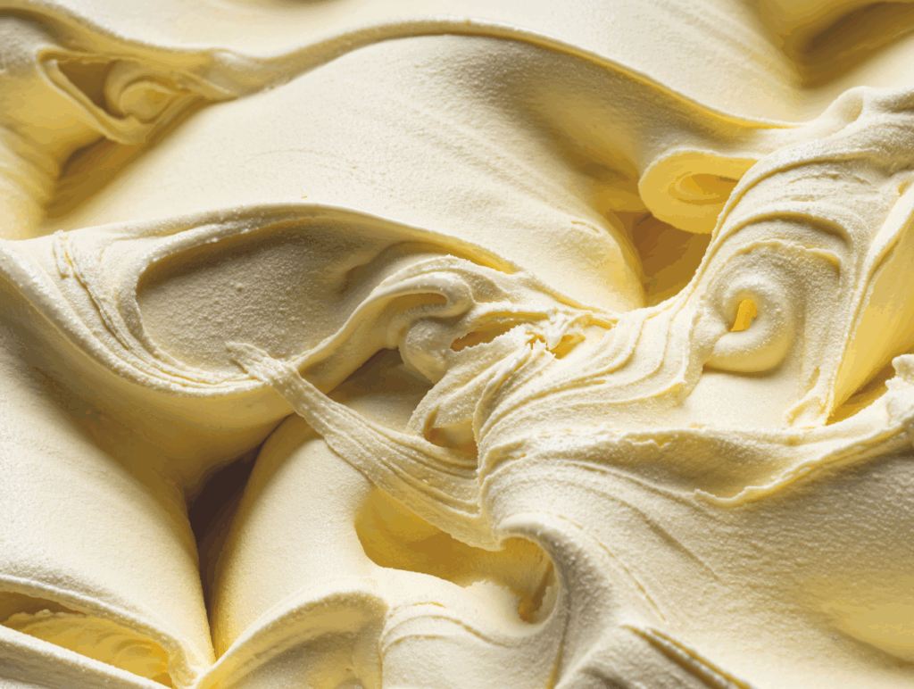 Nahaufnahme von Eiscreme