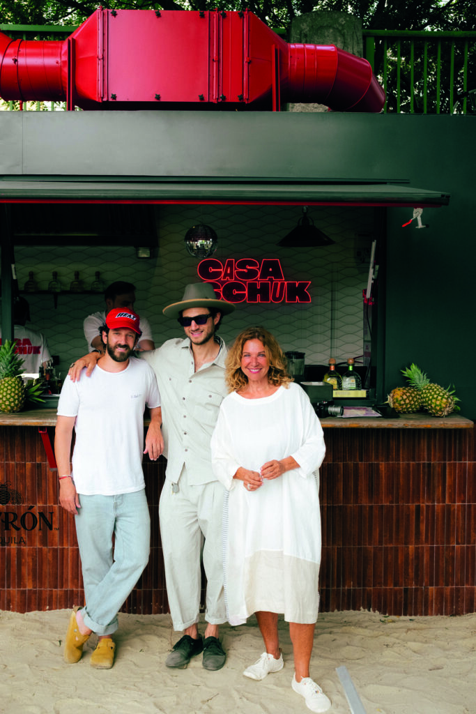 Ilan, Nuriel und Haya Molcho vom Casa Schuk